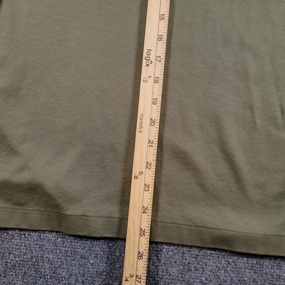 Polo Ralph Lauren Polo Shirt Mens Small Olive Green Classic Fit Flesh Pony